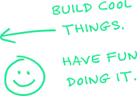 Build Cool Things - Homepage Takeover
