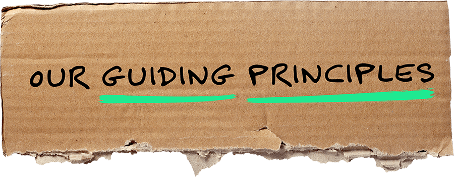 Our Guiding Principles - Homepage Takeover